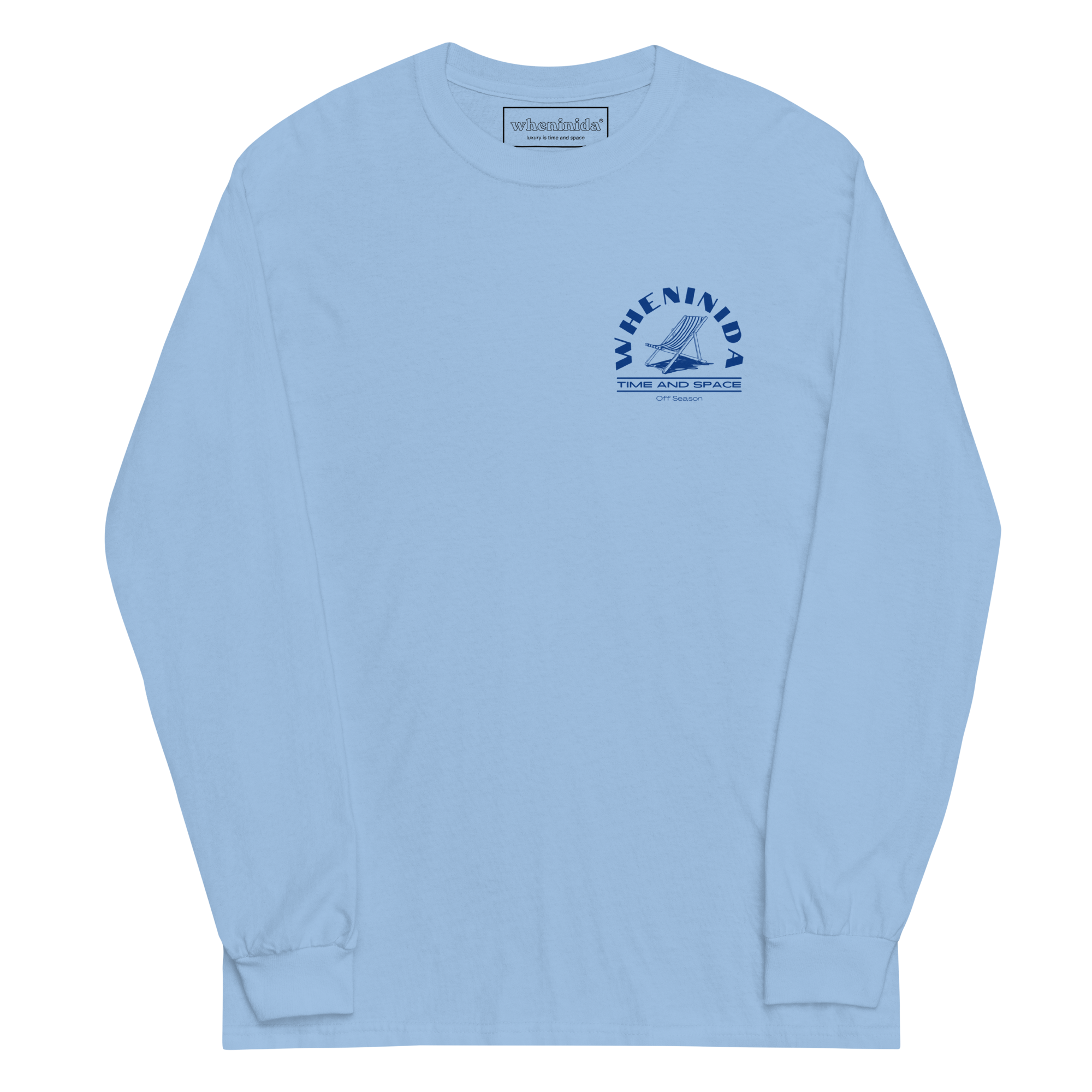 Off Season | Light Blue Long Sleeve Shirt
