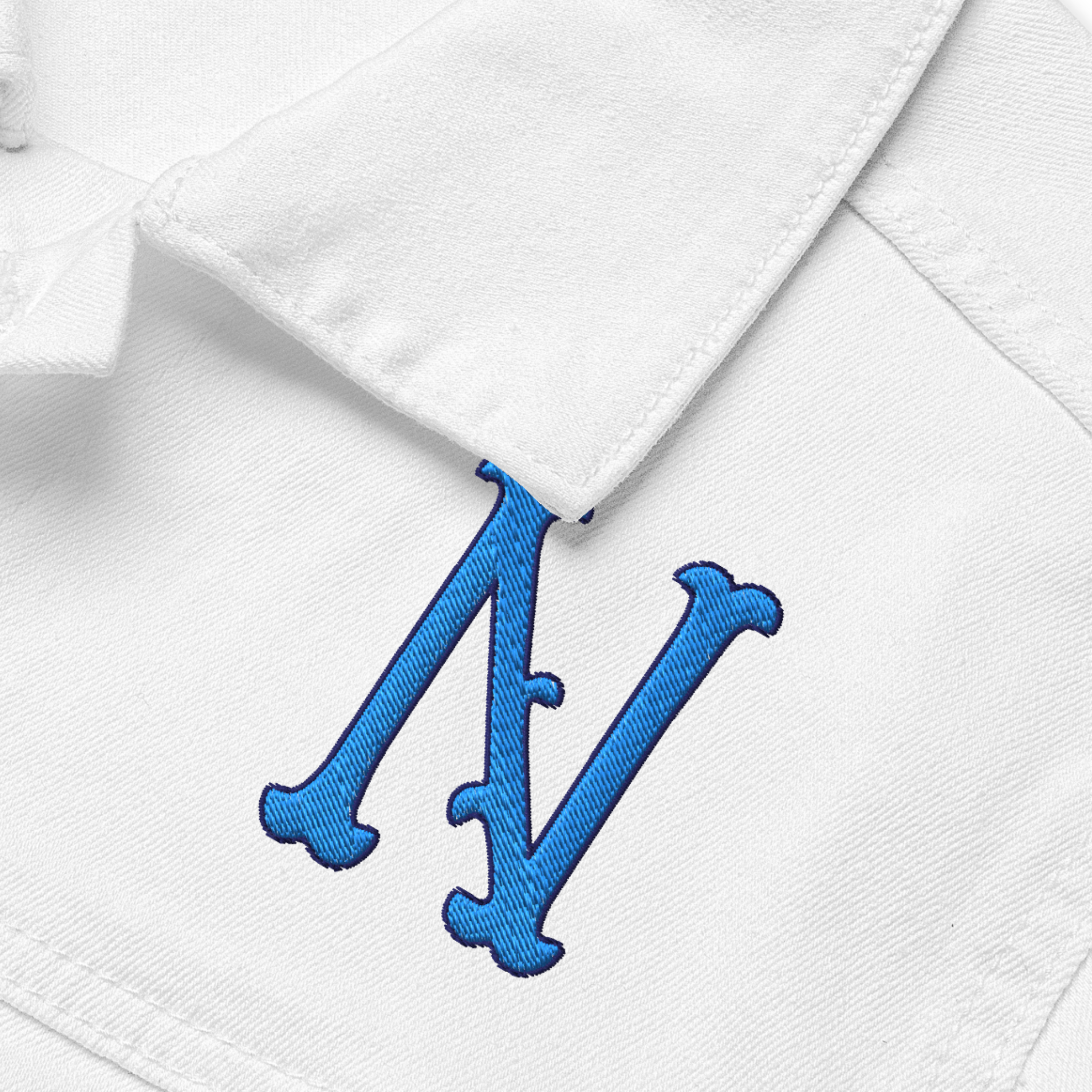 Nida or Nowhere | White Denim Jacket