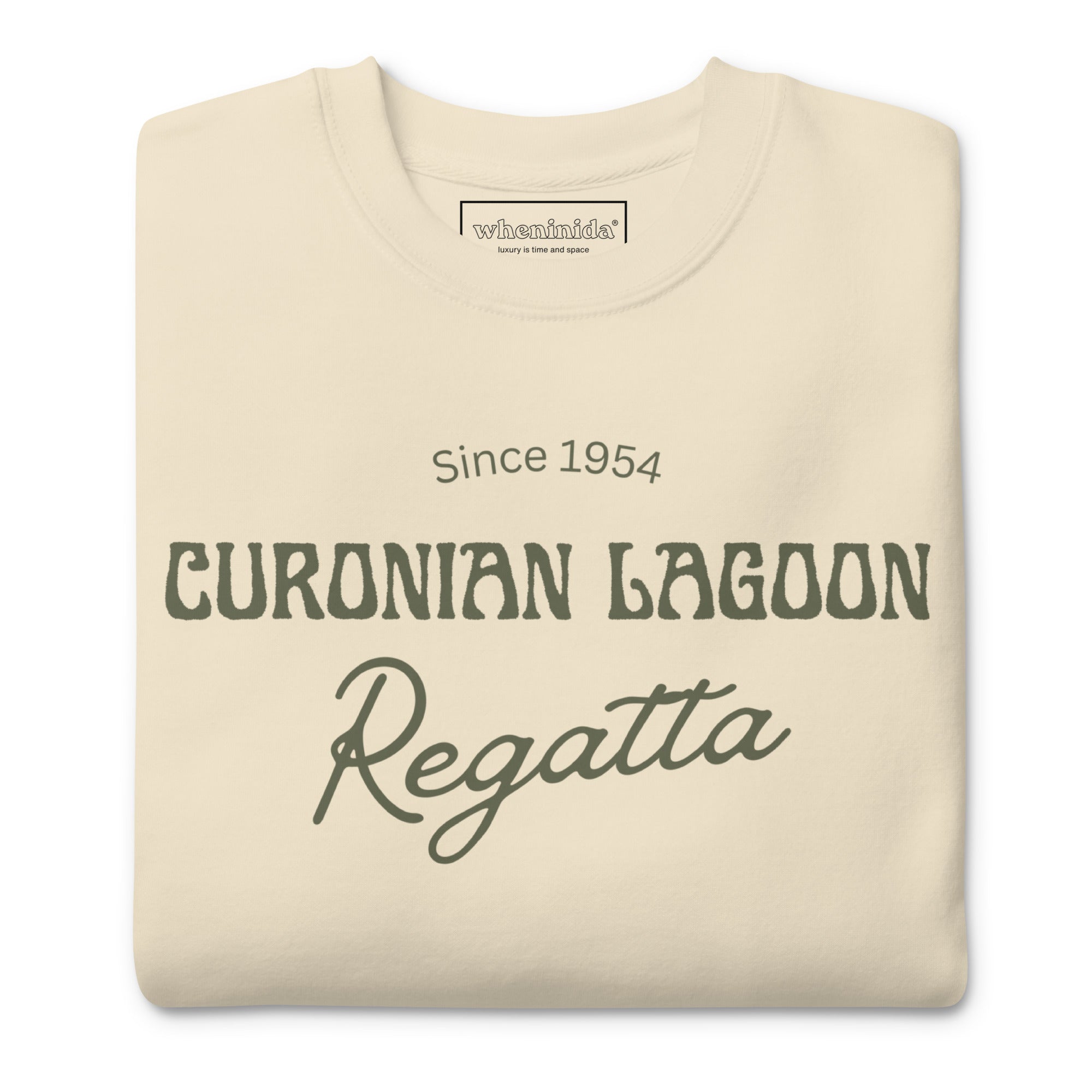 Curonian Lagoon Regatta | Sweatshirt | wheninida