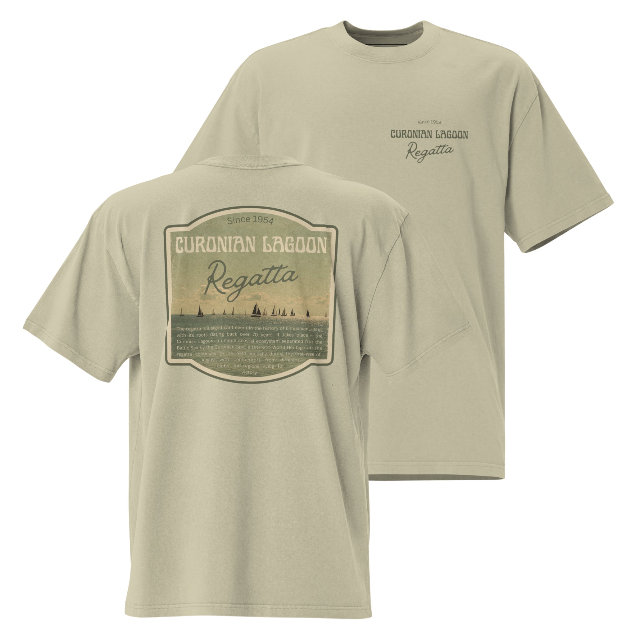 Curonian Lagoon Regatta | T-Shirt | wheninida