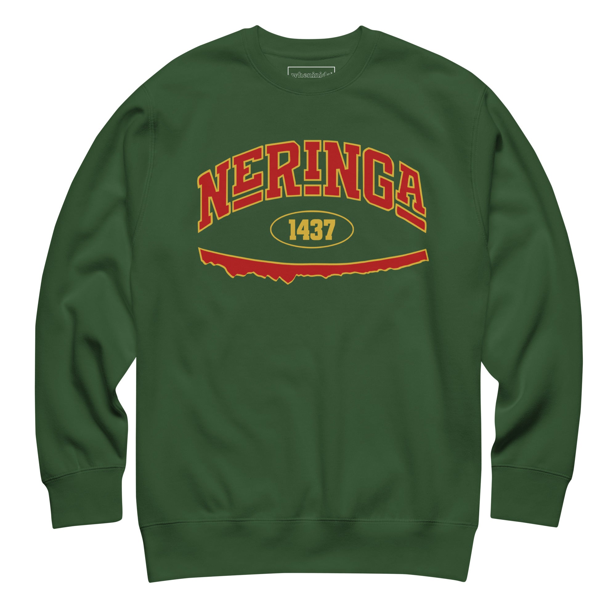Neringa Nida Map | Sweatshirt | Džemperis