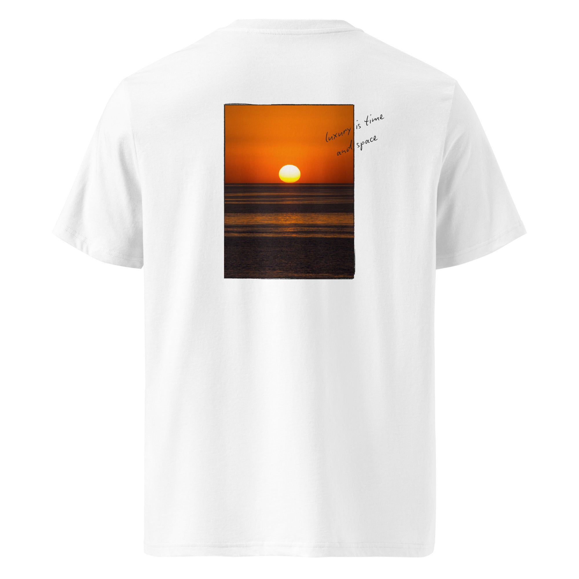 wheninida t-shirt nida beach sunset