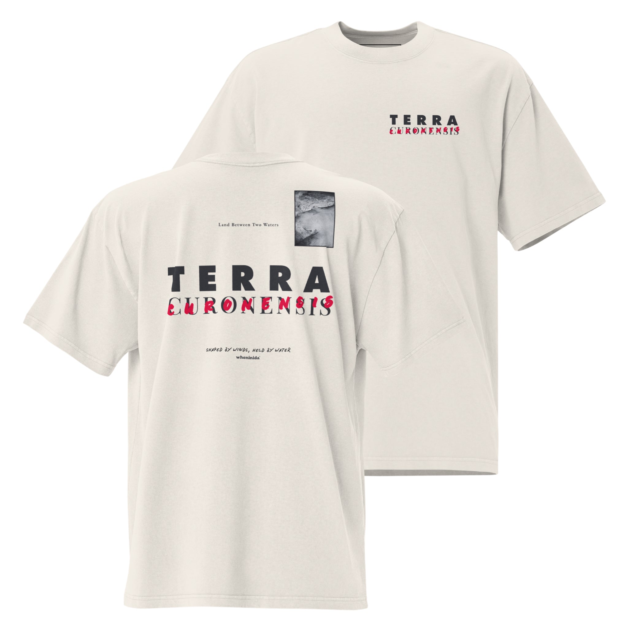 Terra Curonensis | Off-White Oversized T-Shirt