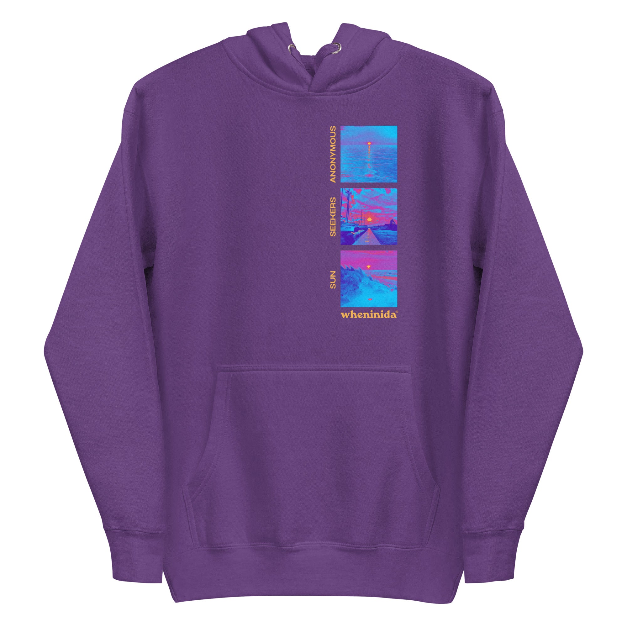 Sun Seekers Anonymous | Hoodie | wheninida