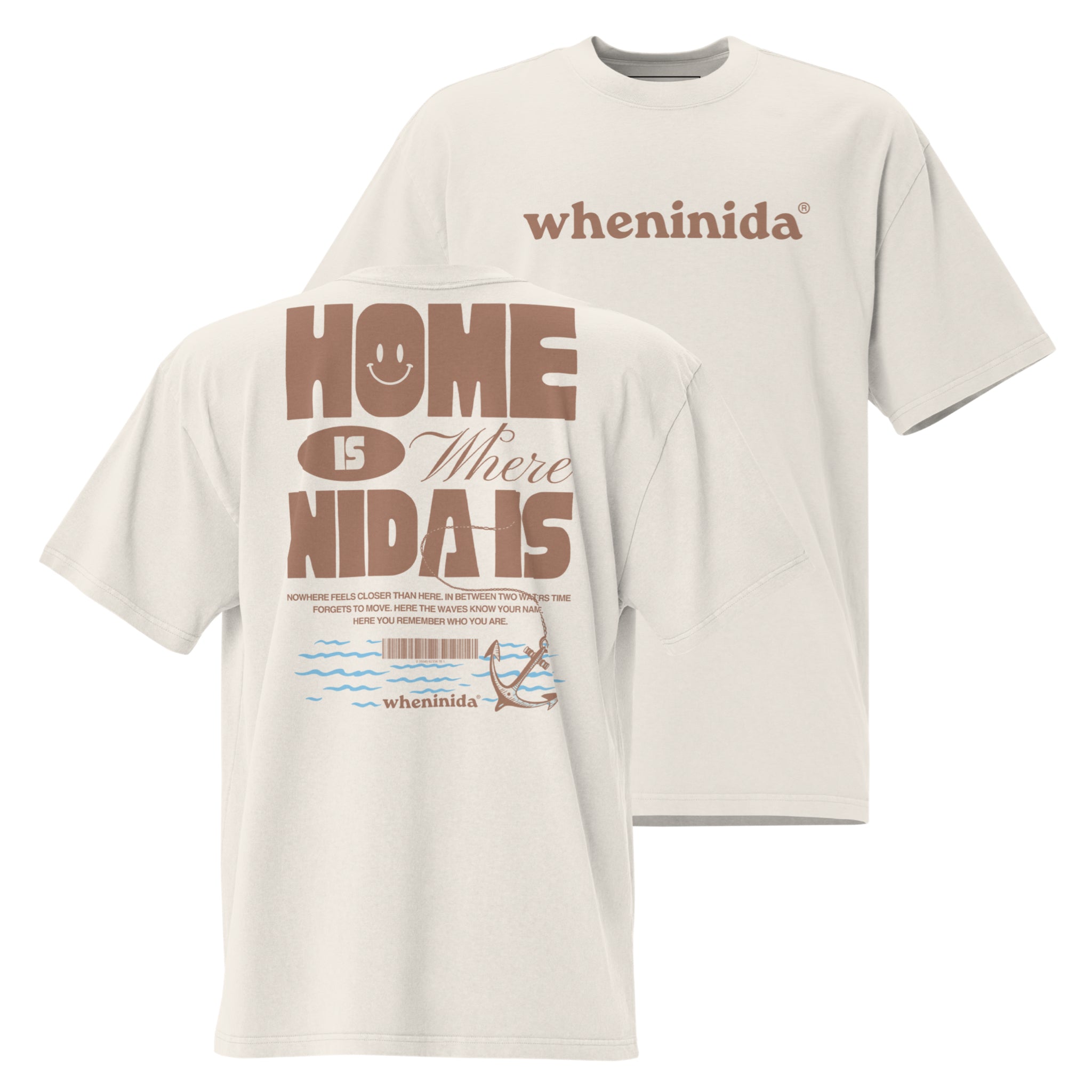 Nida is Home | T-Shirt | wheninida