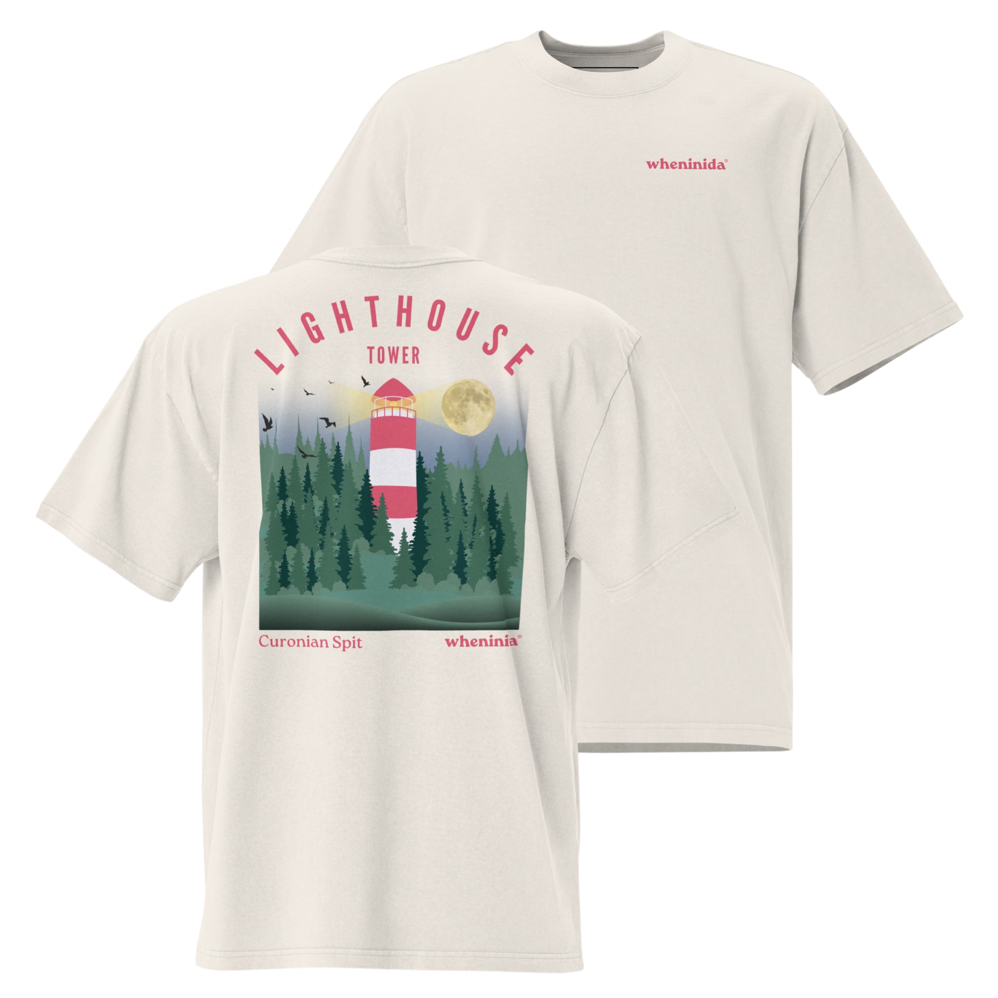 Nida Lighthouse | T-Shirt | wheninida