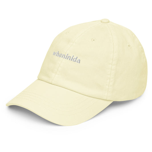 wheninida | hat