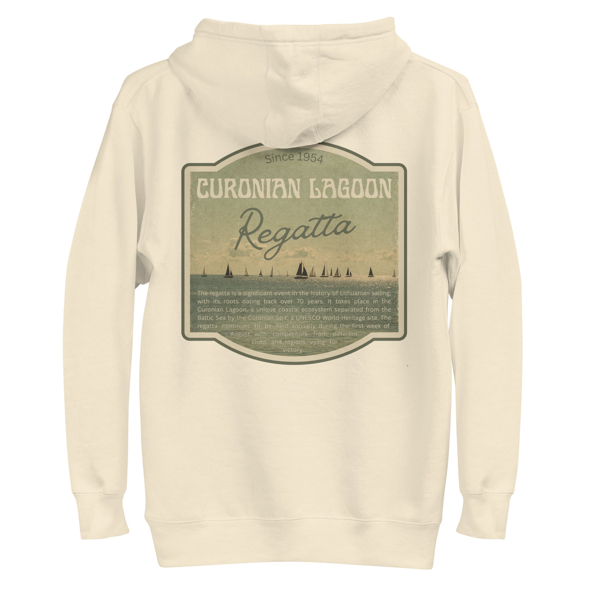 Curonian Lagoon Regatta | Hoodie | wheninida