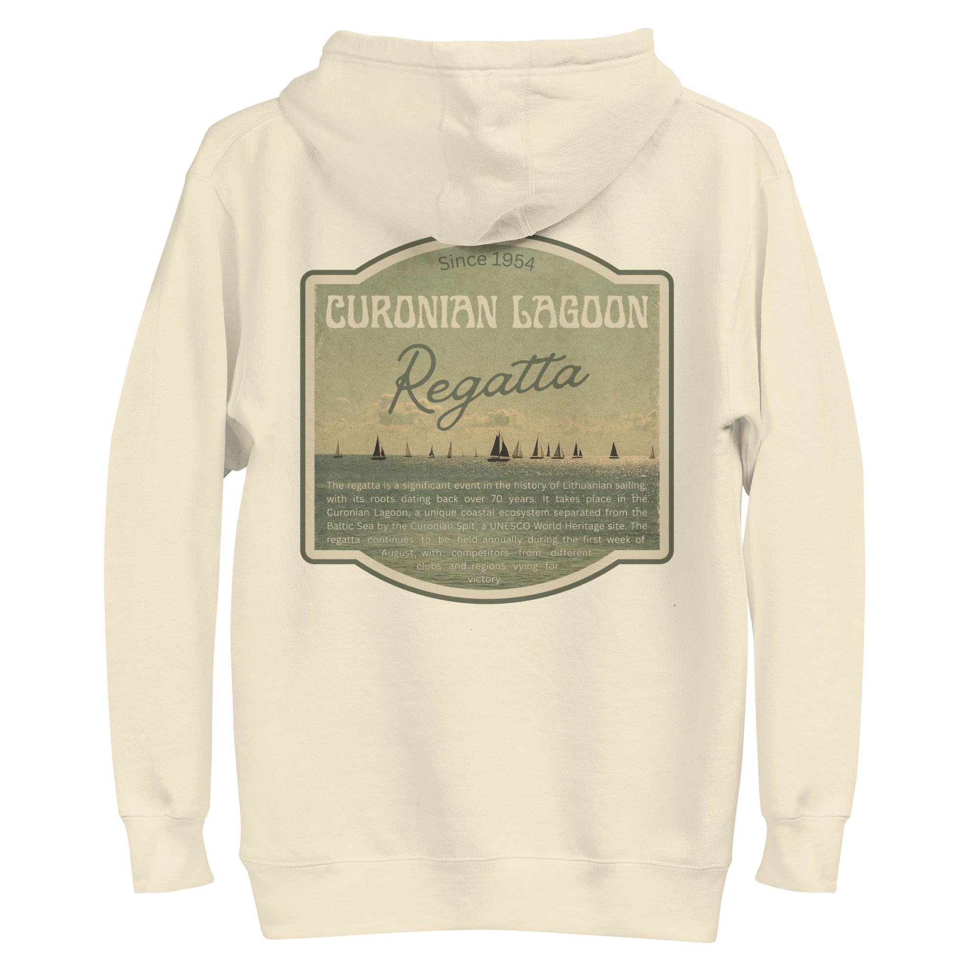 Curonian Lagoon Regatta | Hoodie | wheninida