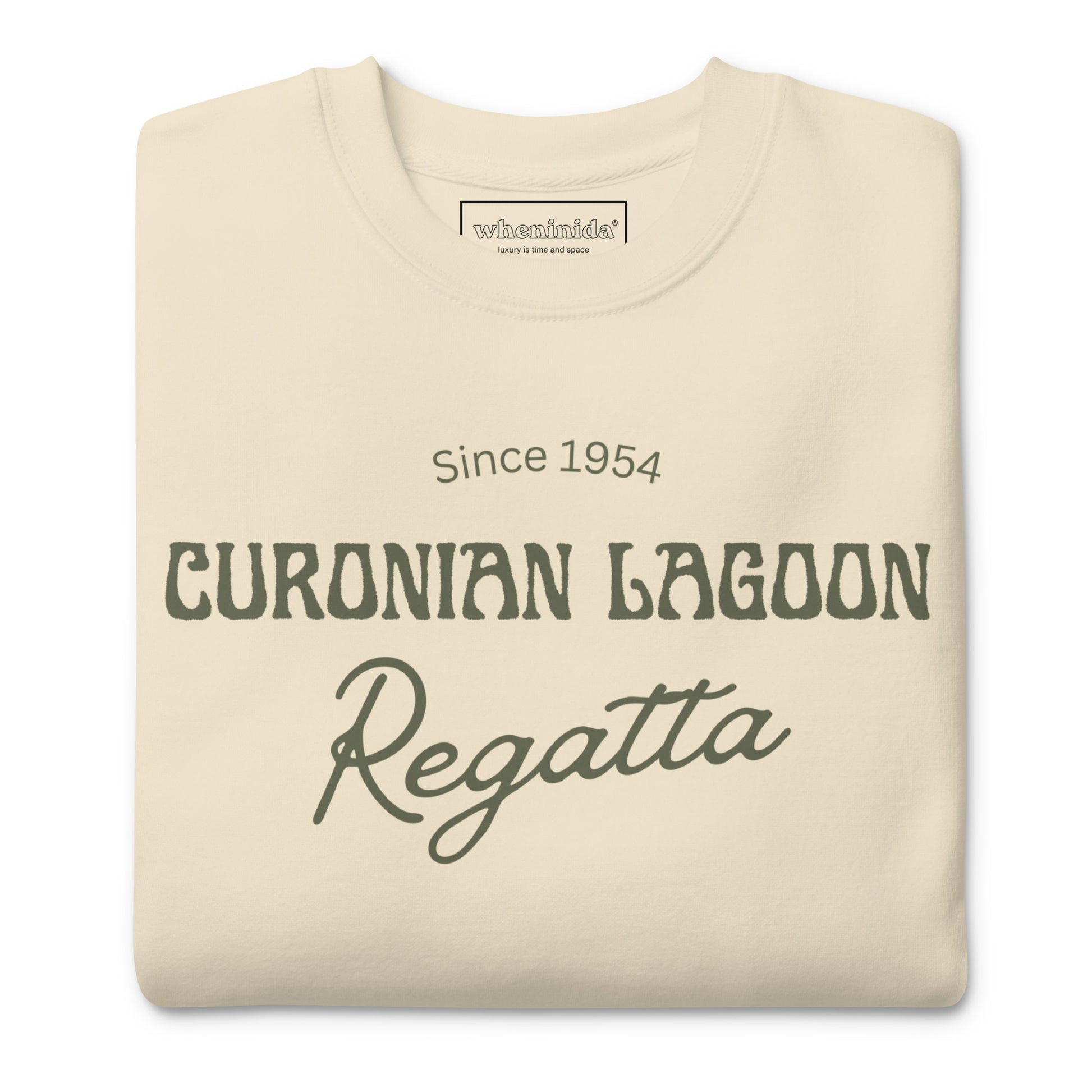 Curonian Lagoon Regatta | Sweatshirt | wheninida