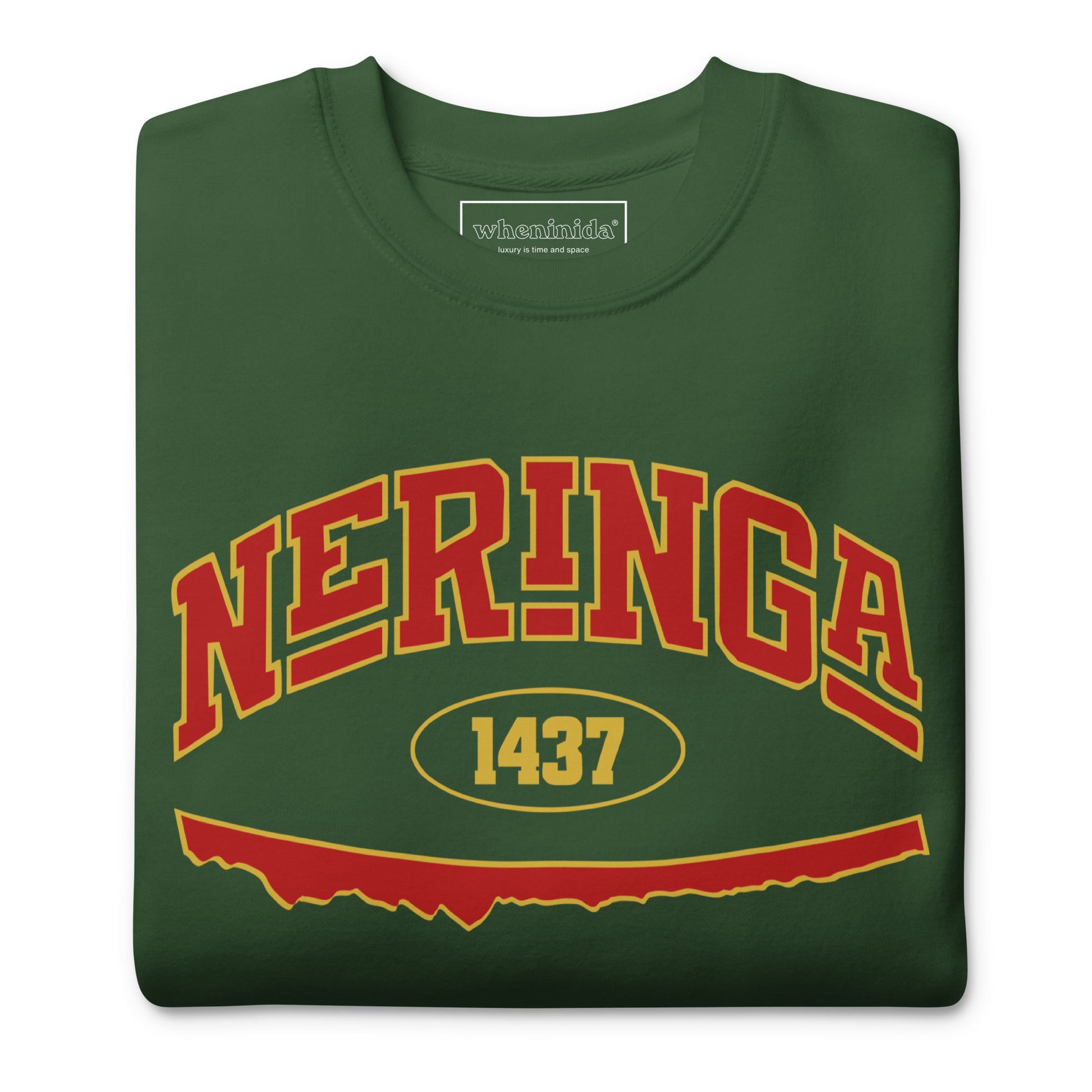Neringa Nida Map | Sweatshirt | Džemperis