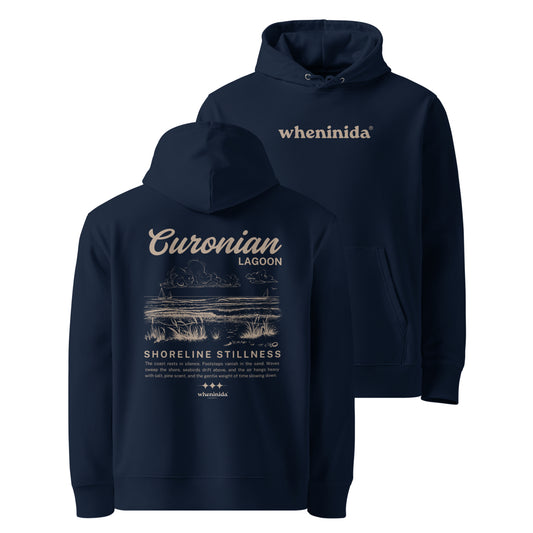 Nida Curonian Lagoon hoodie