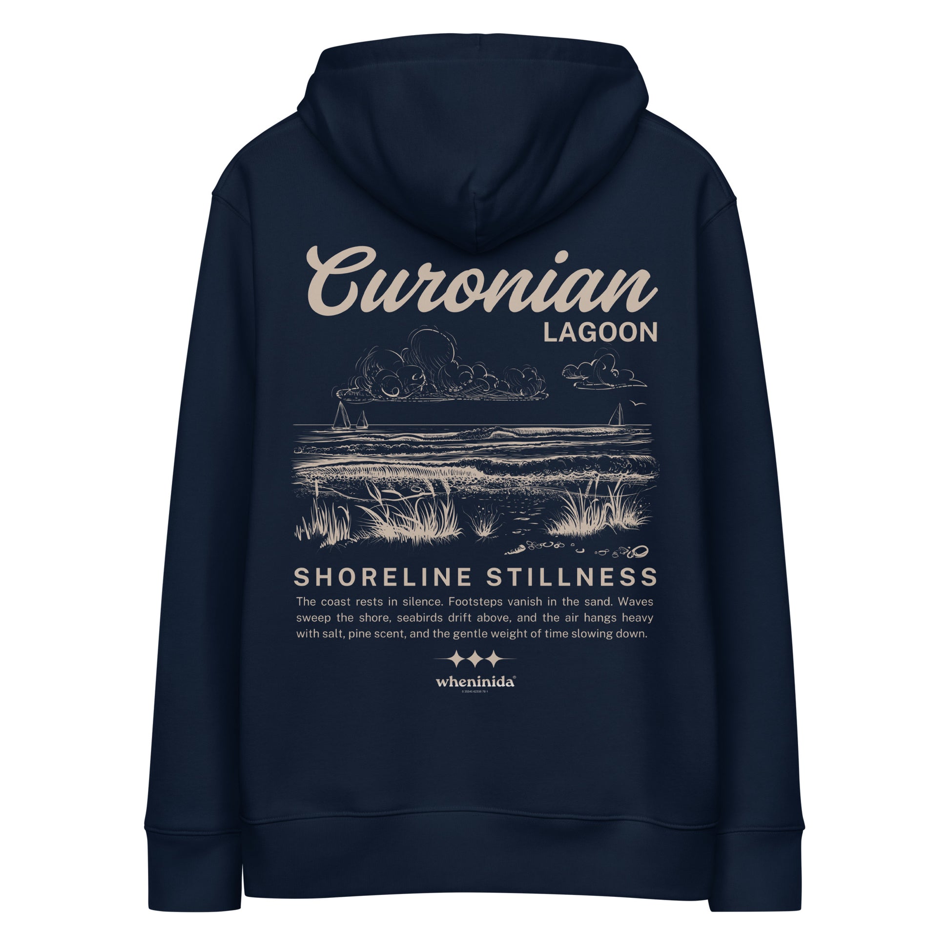 Nida Curonian Lagoon hoodie