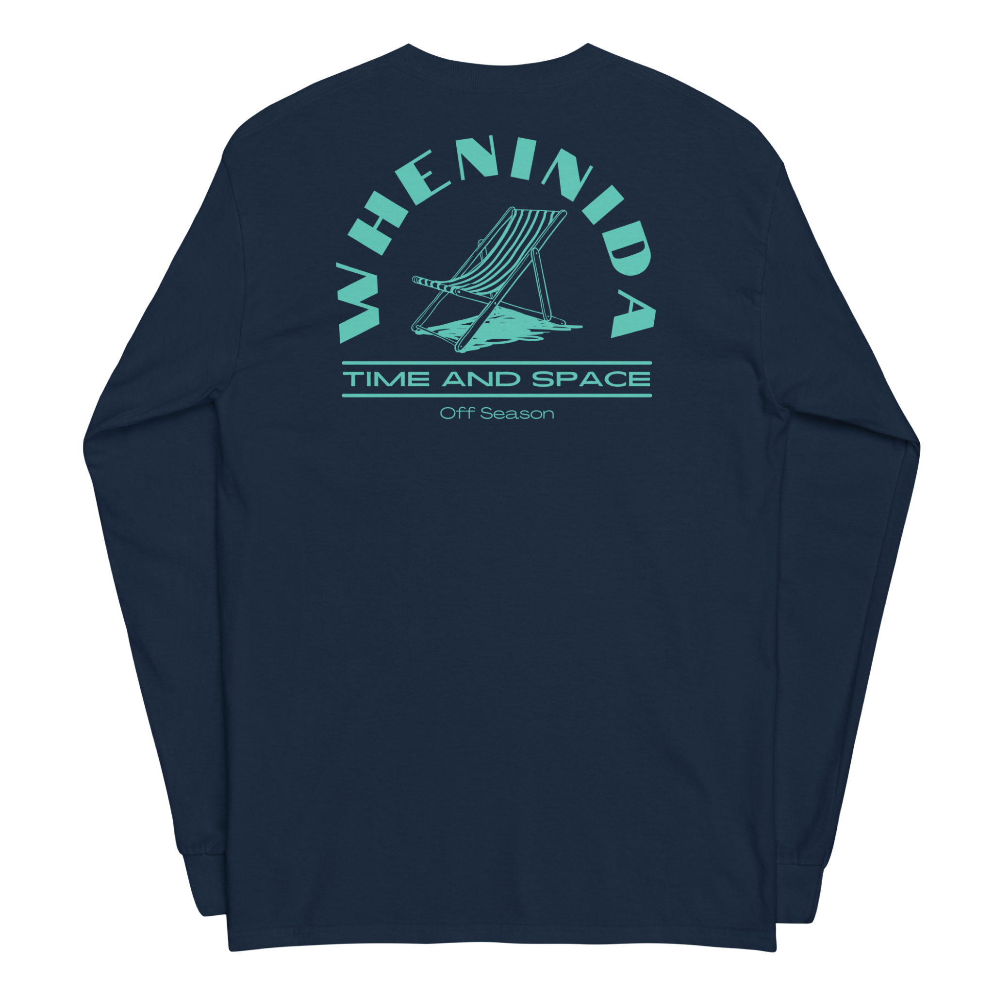 Off Season | Navy Blue Long Sleeve Shirt