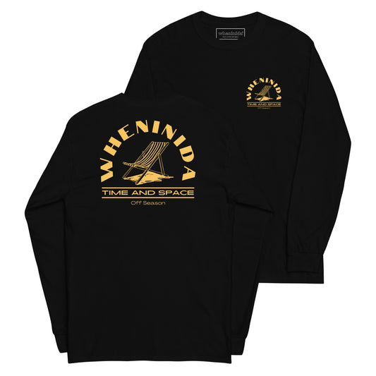 Off Season | Pitch Black Long Sleeve Shirt