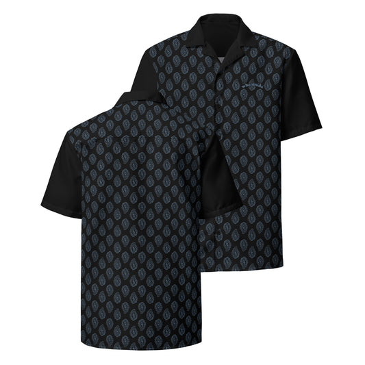 Nida Pine-Cone | Paisley Black Button Summer Shirt
