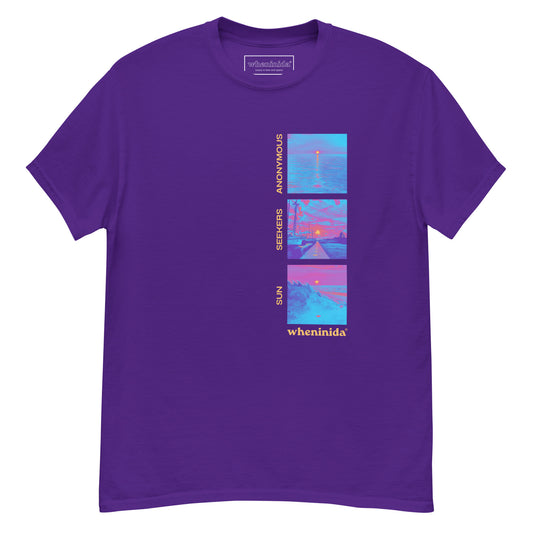 Sun Seekers Anonymous | T-Shirt | wheninida