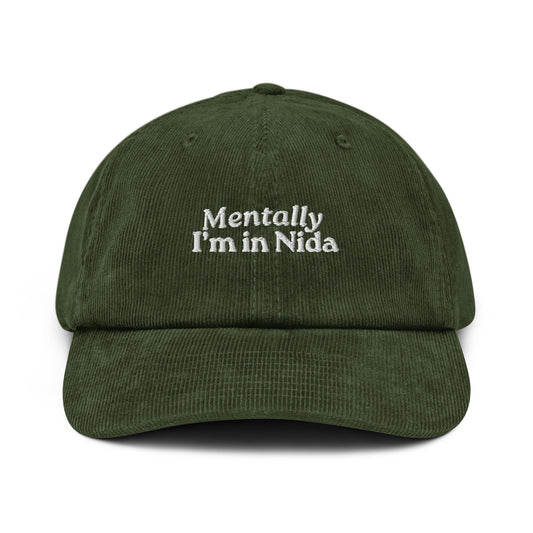 Mentally in Nida | Baseball Hat | wheninida