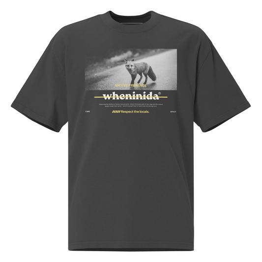Nida Fox | Respect the Locals | T-Shirt | wheninida