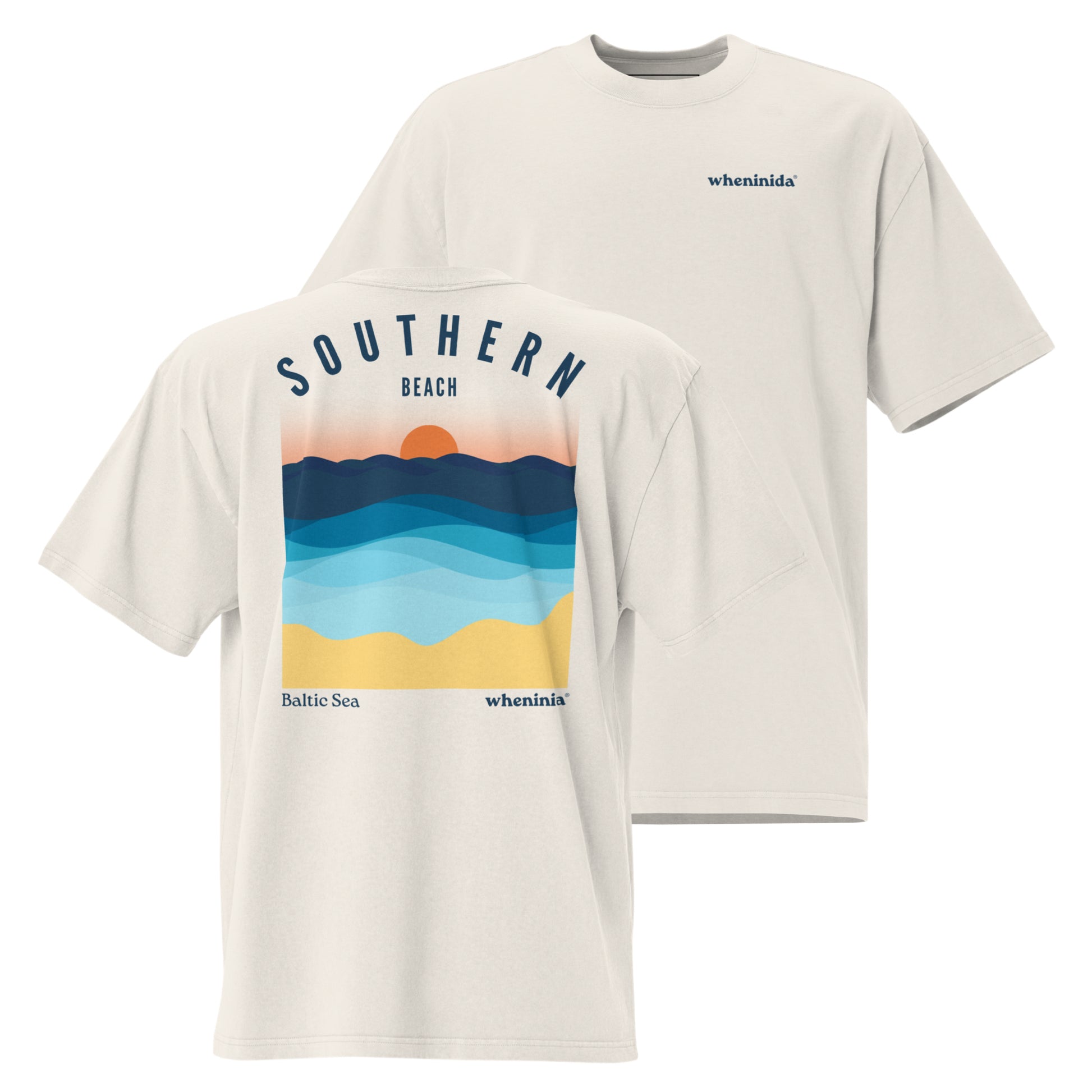 Southern Nida Beach | T-Shirt | wheninida
